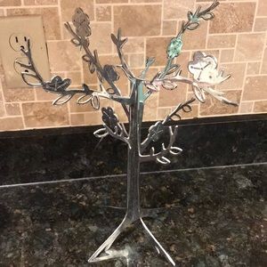 Antique jewelry tree